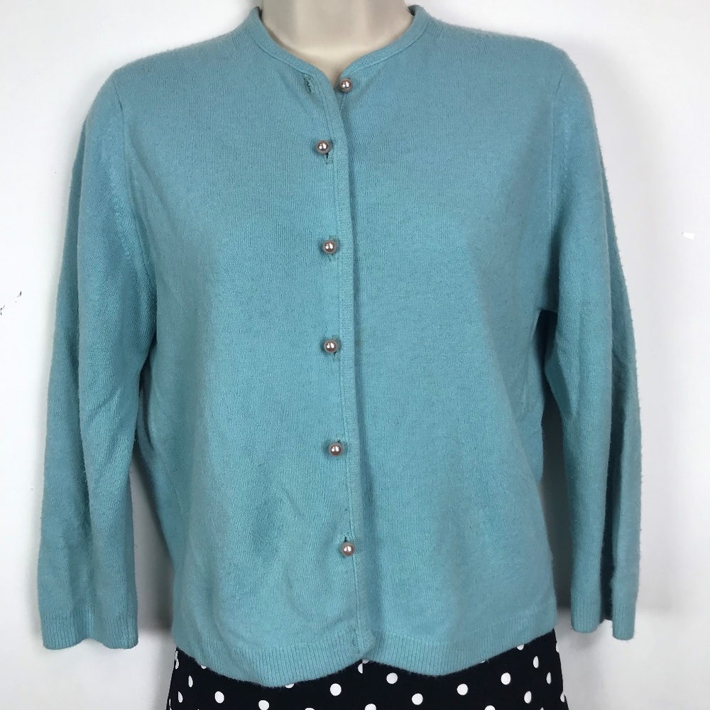 Vintage Blue  50's Talbott Cardigan GVC